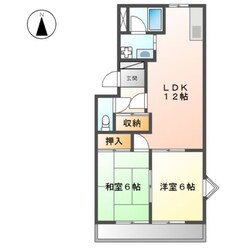 本竜野駅 徒歩14分 2階の物件間取画像